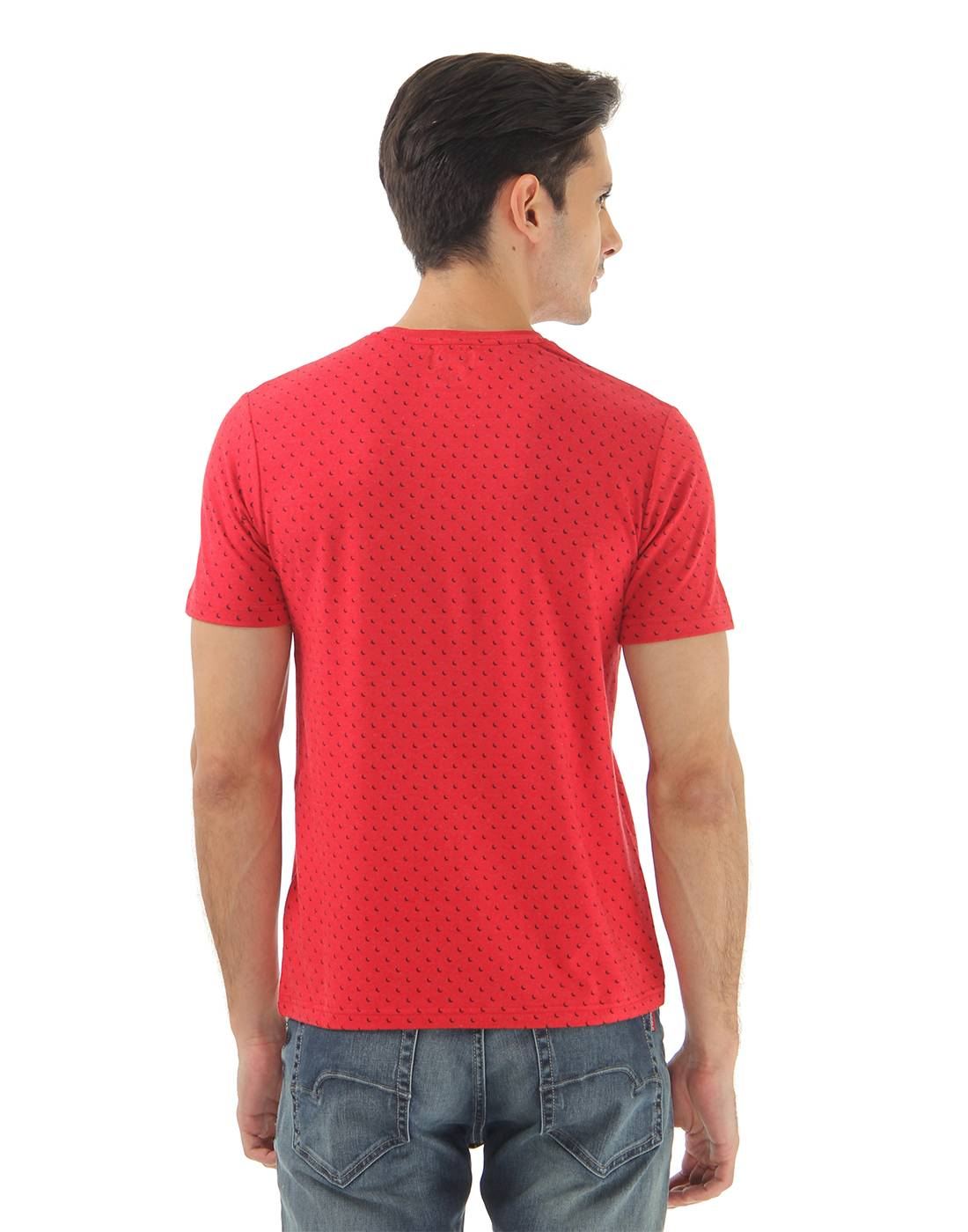 Cloak & Decker by Monte Carlo Men Red T-Shirt